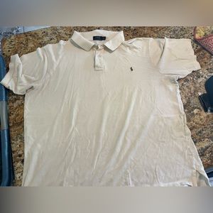 Men's white polo Ralph Lauren
